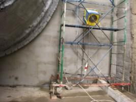 Устранение протечек методом инъектирования и восстановление бетонных поверхностей.