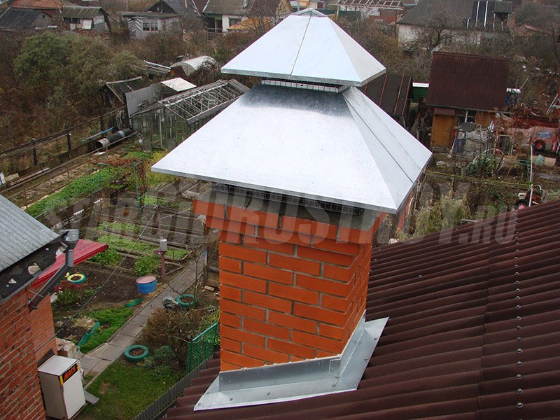 Гидроизоляция и герметизация дымохода