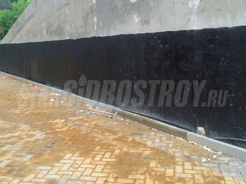 Обмазочная гидроизоляция