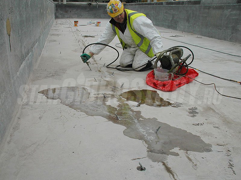 Инъекционная гидроизоляция